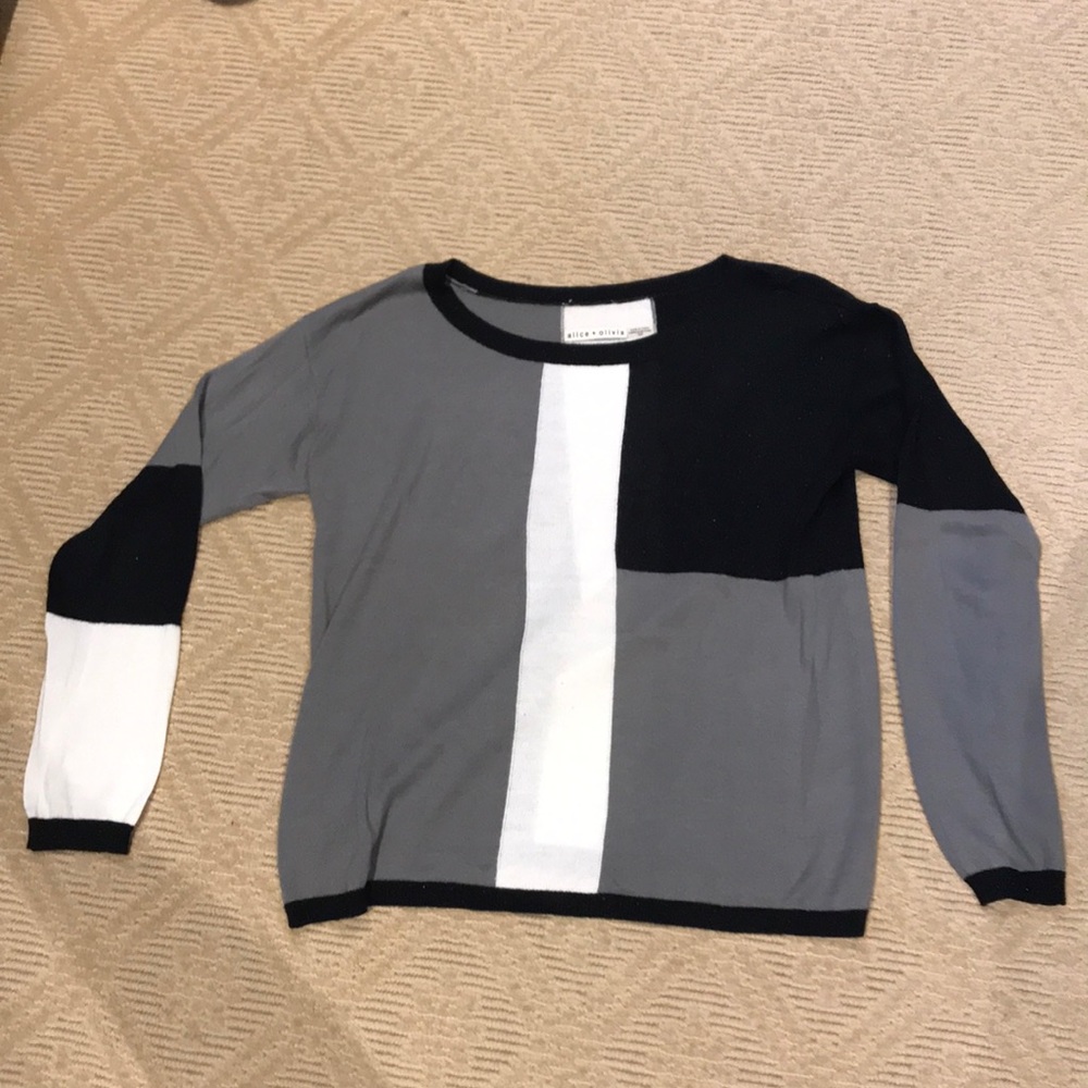 Alice + Olivia scoop Neck sweater